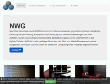 Tablet Screenshot of nextwebgeneration.de